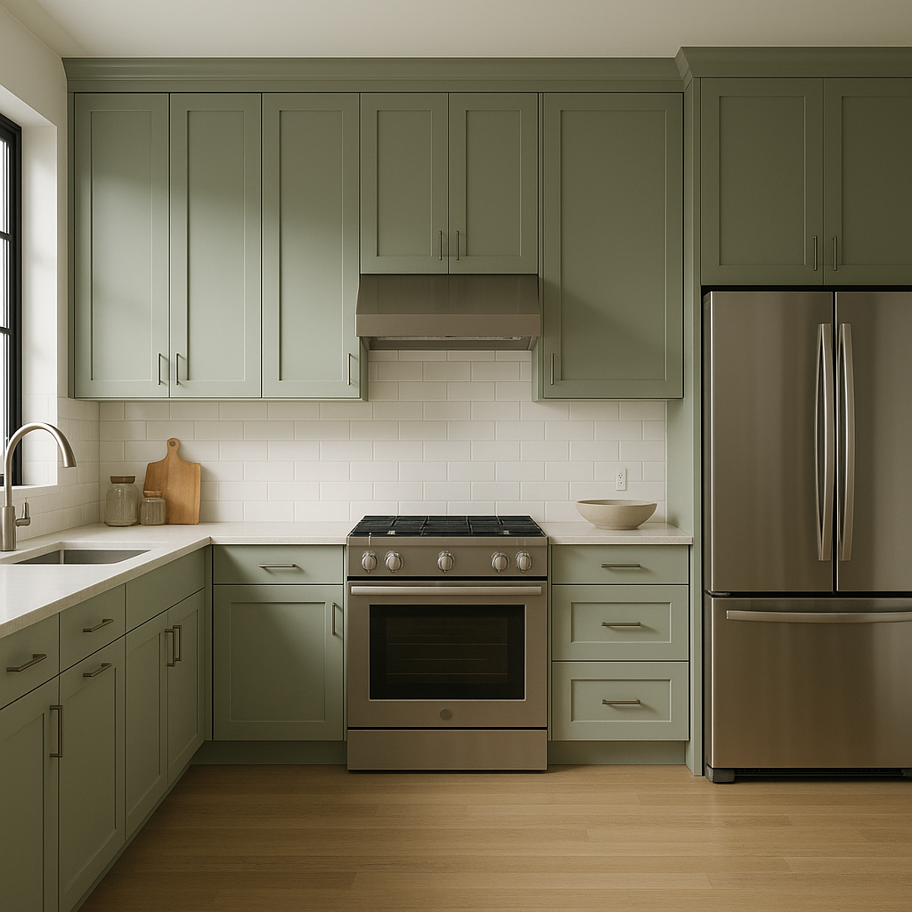 Benjamin Moore Misted 2138-50: A Versatile and Serene Gray-Green.