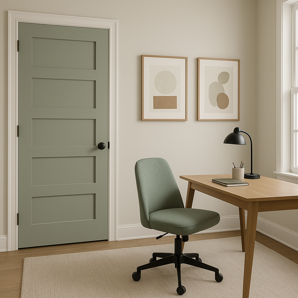 Benjamin Moore Misted 2138-50: A Versatile and Serene Gray-Green.