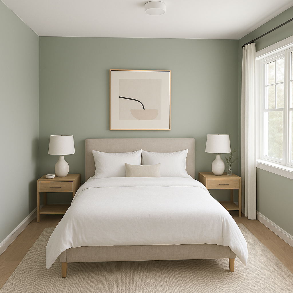 Benjamin Moore Misted 2138-50: A Versatile and Serene Gray-Green.
