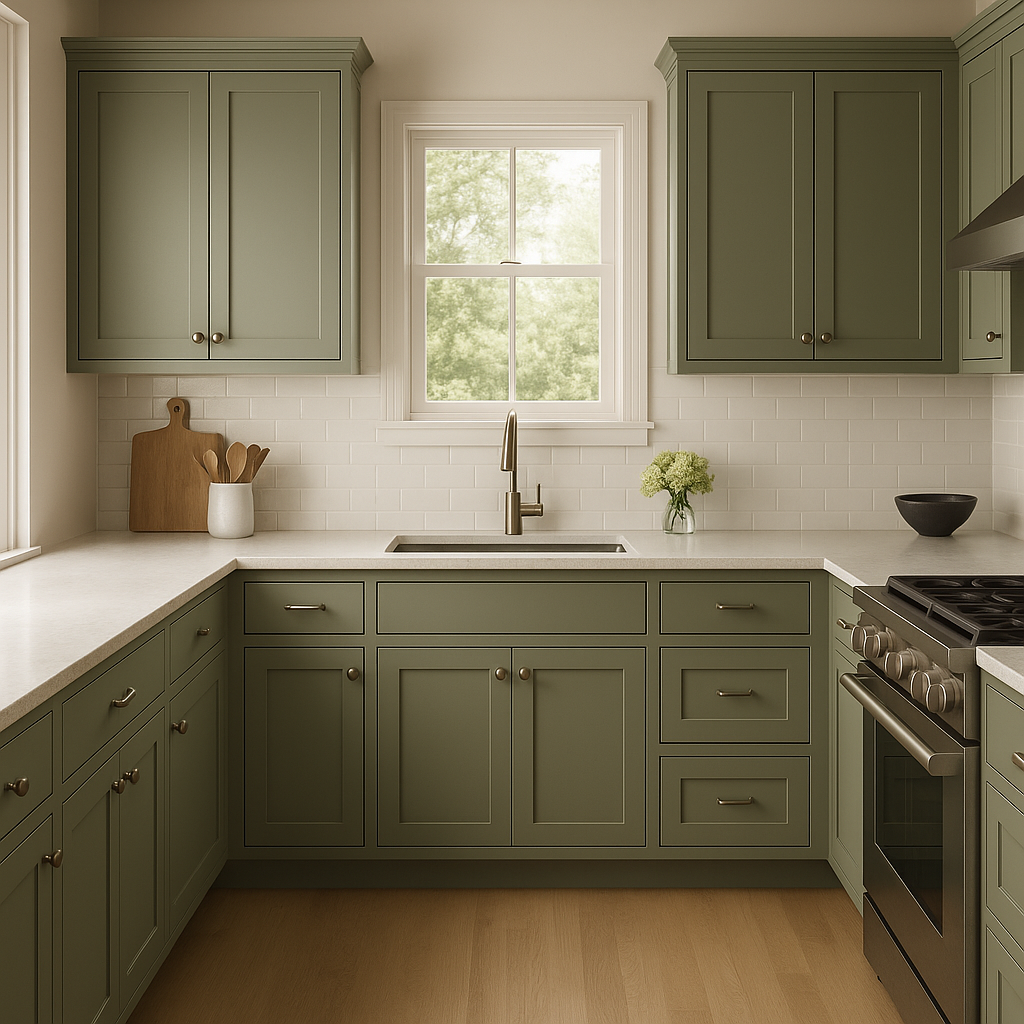 Benjamin Moore Mistletoe (474): A Timeless Green for Classic and Modern Spaces.