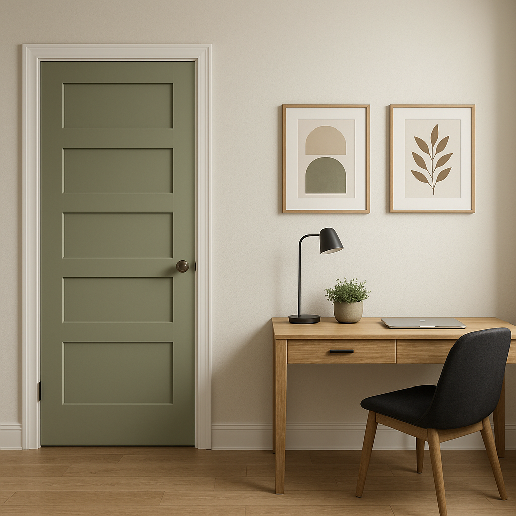 Benjamin Moore Mistletoe (474): A Timeless Green for Classic and Modern Spaces.