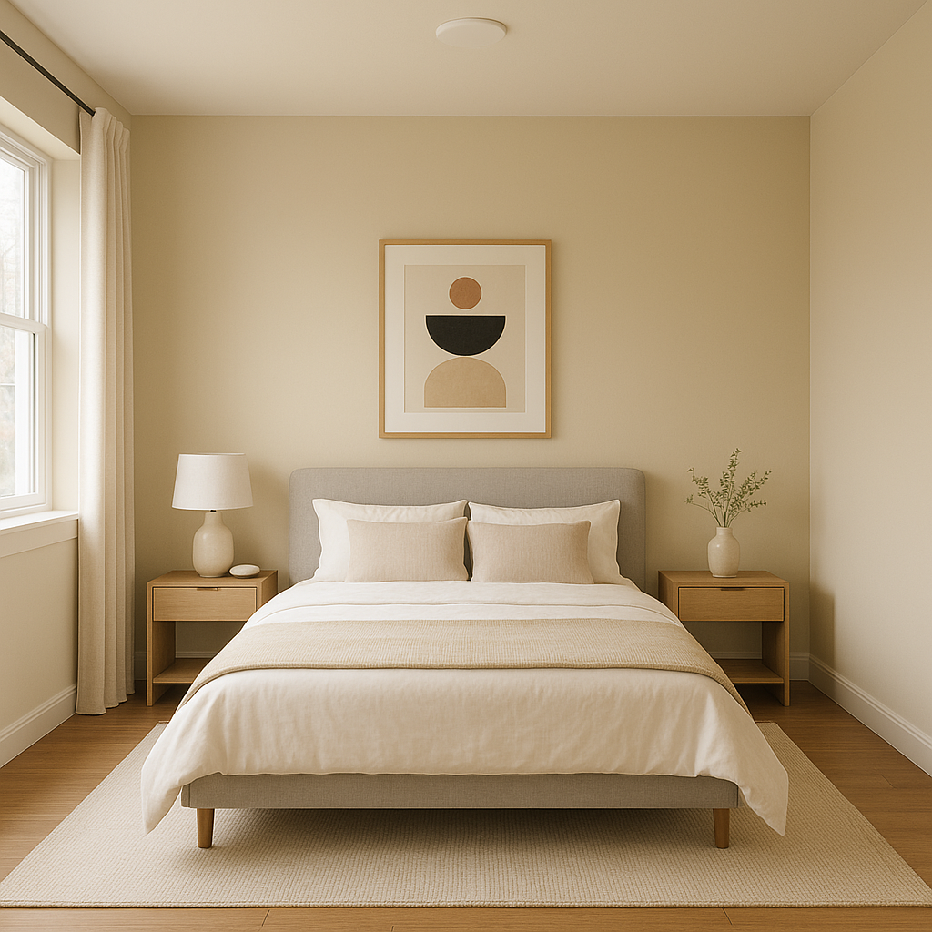 Benjamin Moore Mohair (1058): A Timeless Neutral for Sophisticated Spaces.