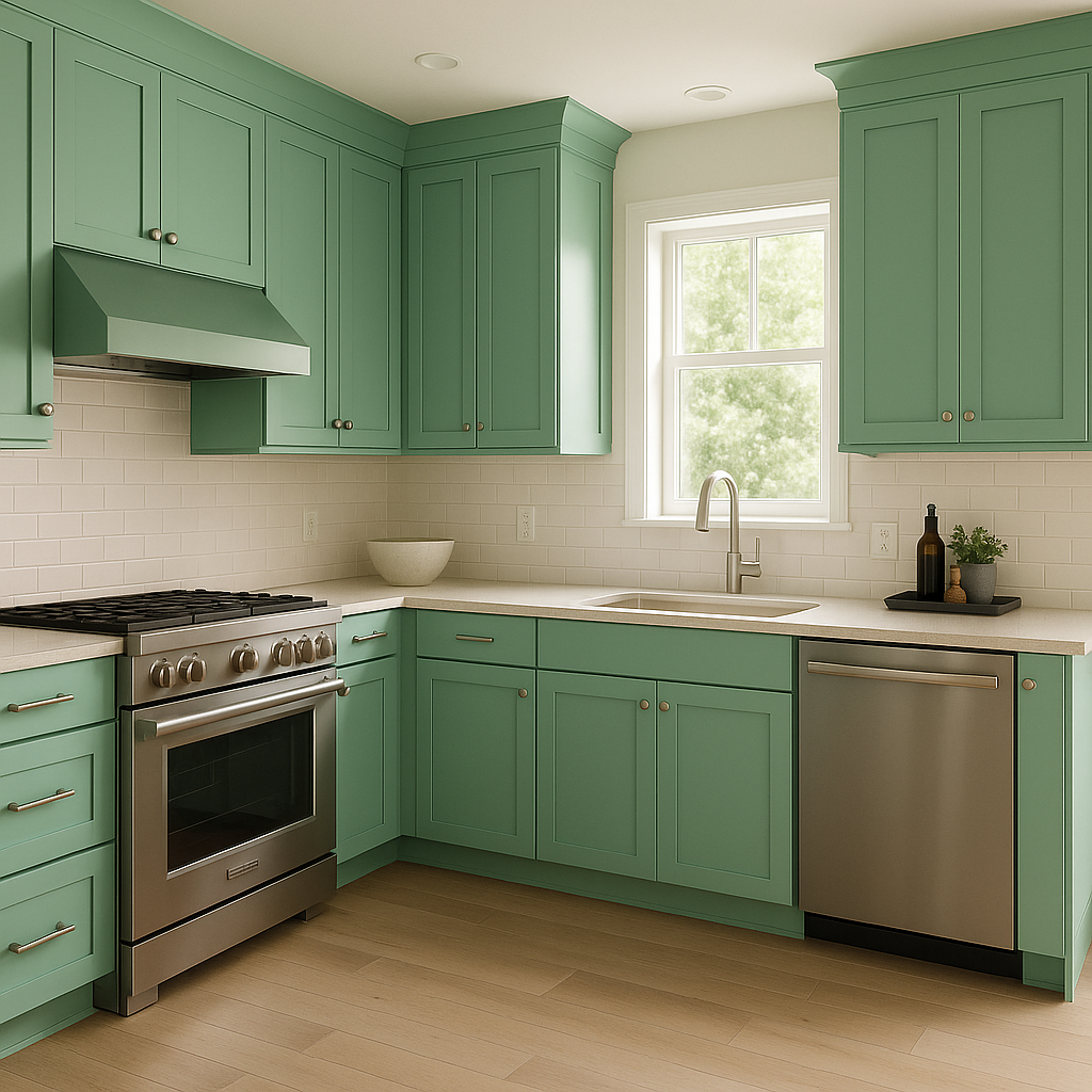 Benjamin Moore Monmouth 2038-40: A Bold and Energizing Green.
