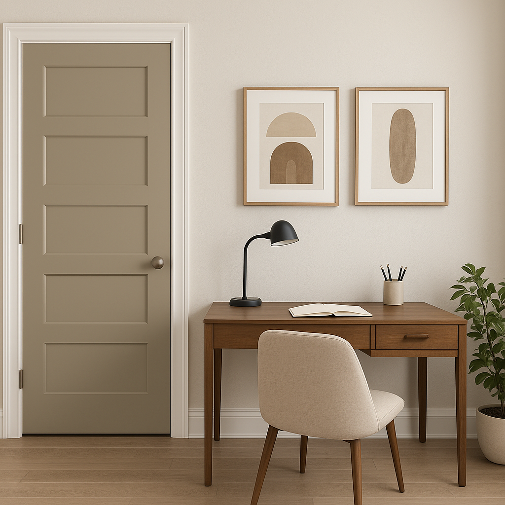 Benjamin Moore Mosaic (1517): A Timeless Blend of Sophistication and Warmth.