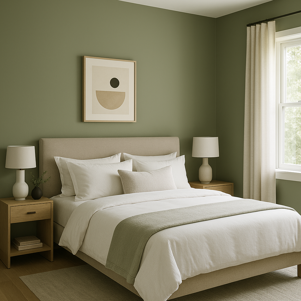 Benjamin Moore Mossy (CC-600): A Timeless, Earthy Green for Every Space.