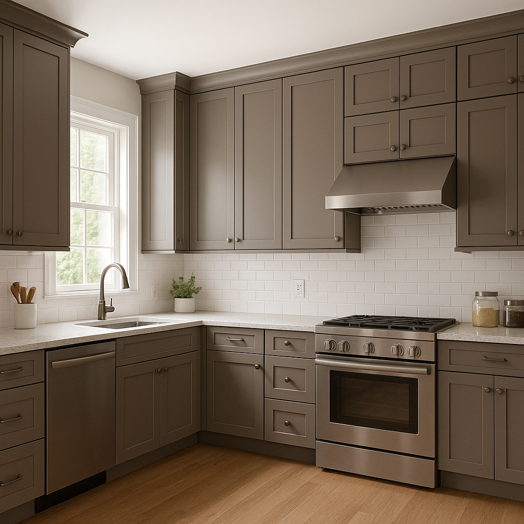 Benjamin Moore Mountain (1456): A Versatile, Earthy Neutral.