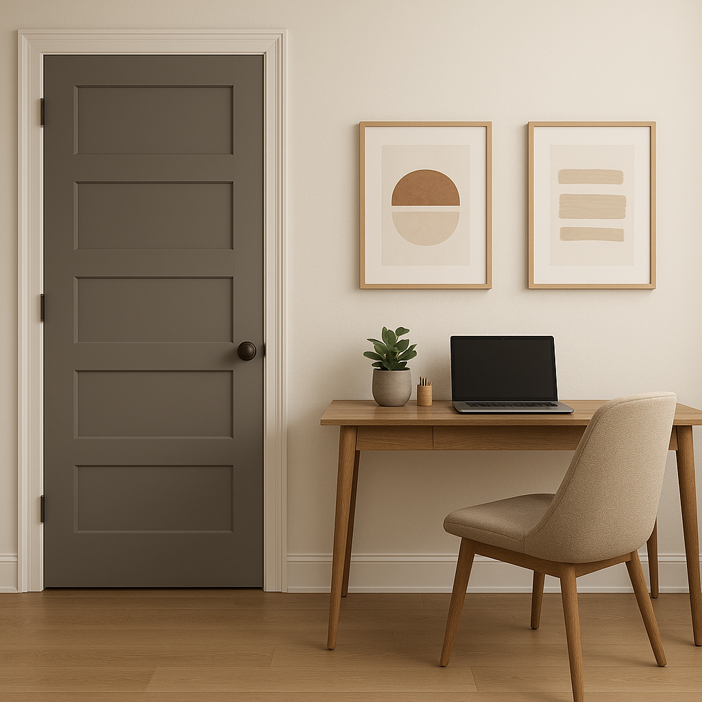 Benjamin Moore Mountain (1456): A Versatile, Earthy Neutral.