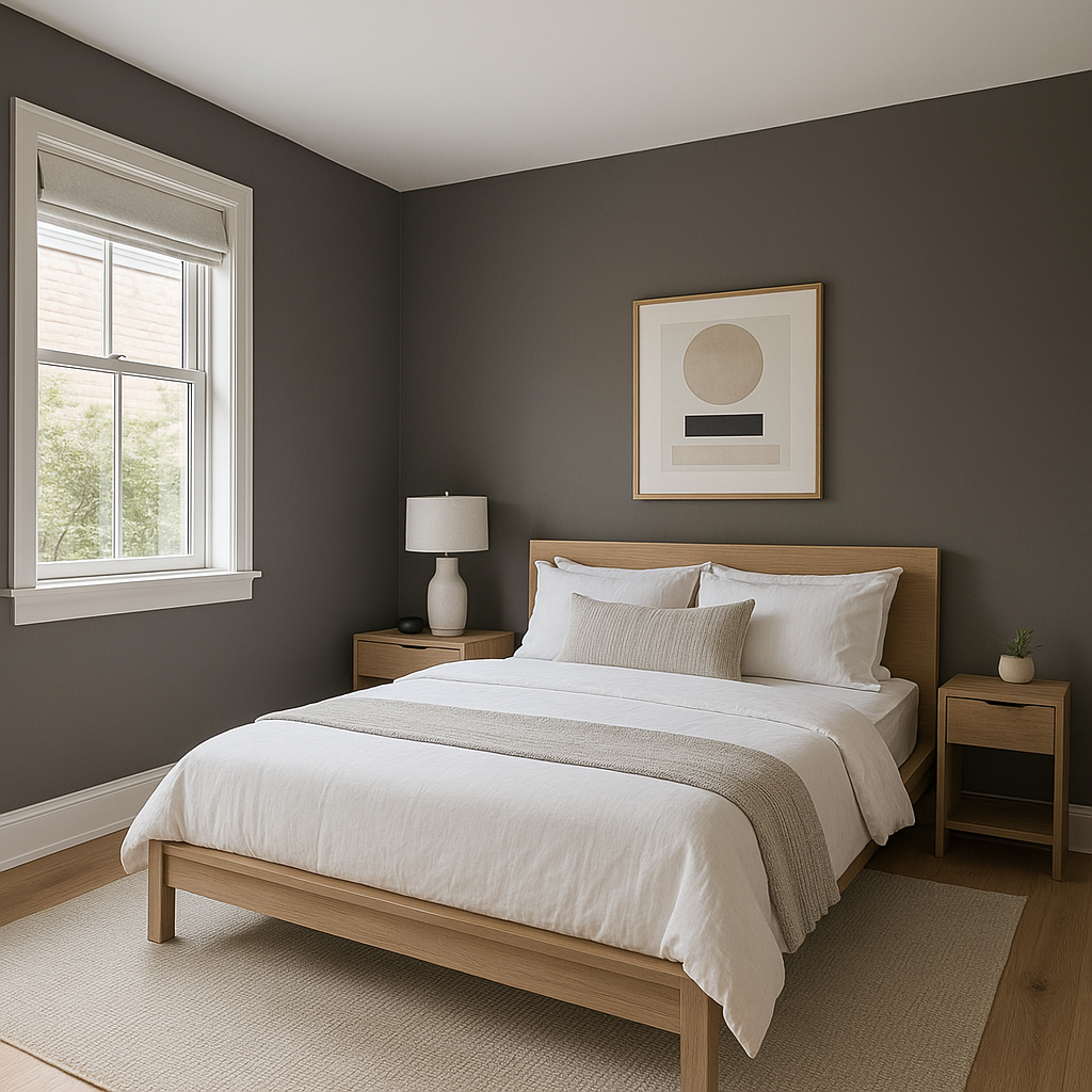 Benjamin Moore Mountain (1456): A Versatile, Earthy Neutral.