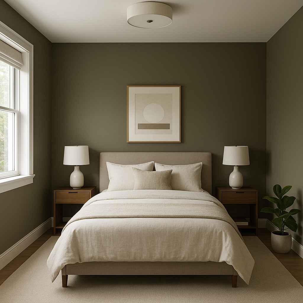 Benjamin Moore Mountain (2142-30): A Warm and Inviting Neutral.