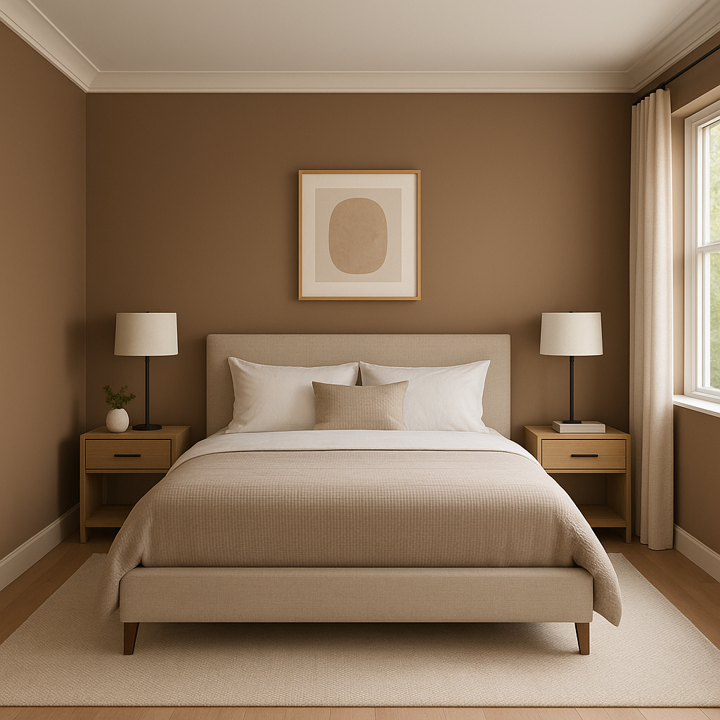 Benjamin Moore Mudslide (2095-40): A Rich, Earthy Brown.