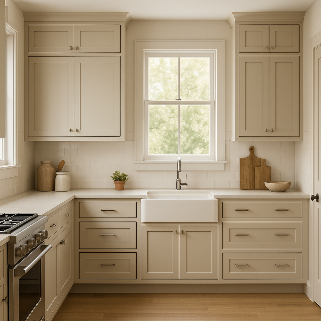 Benjamin Moore Muskoka (974): A Timeless Neutral with Warm Undertones.