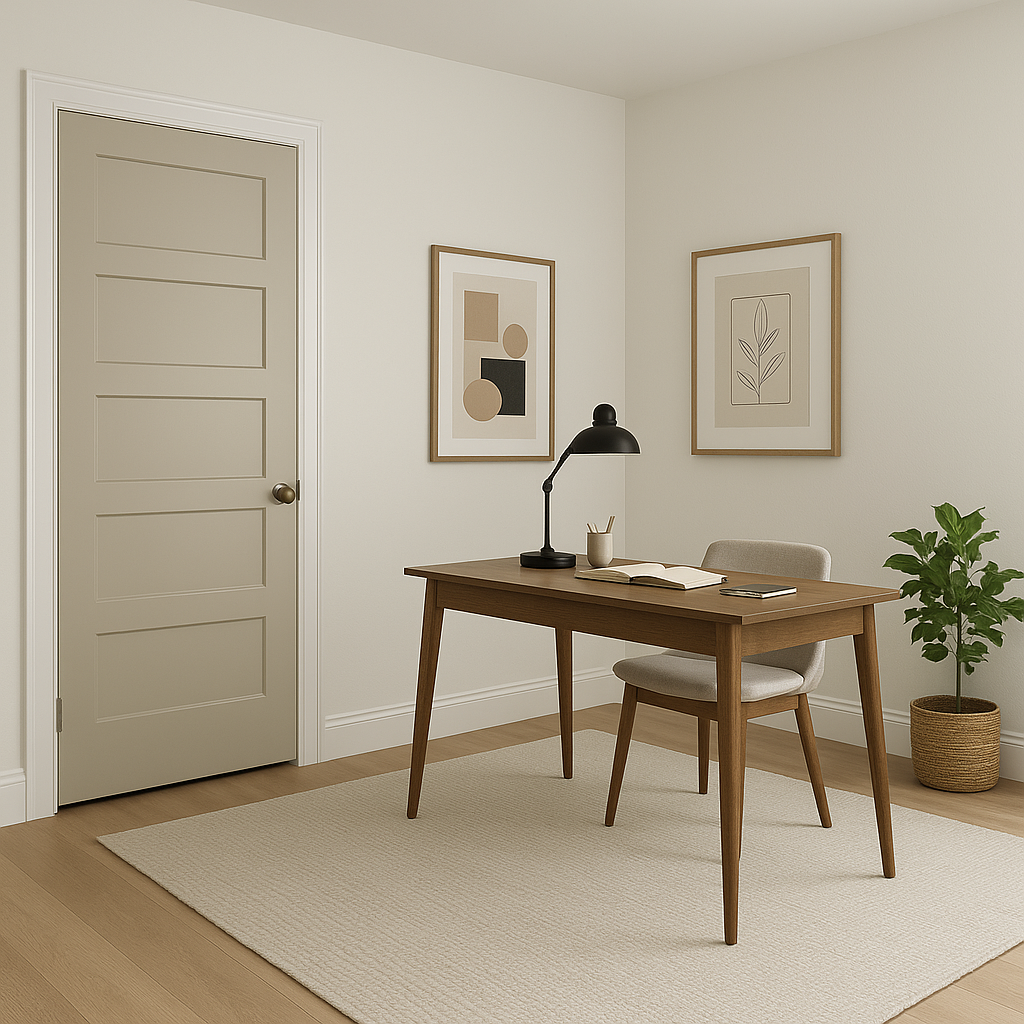 Benjamin Moore Muskoka (974): A Timeless Neutral with Warm Undertones.