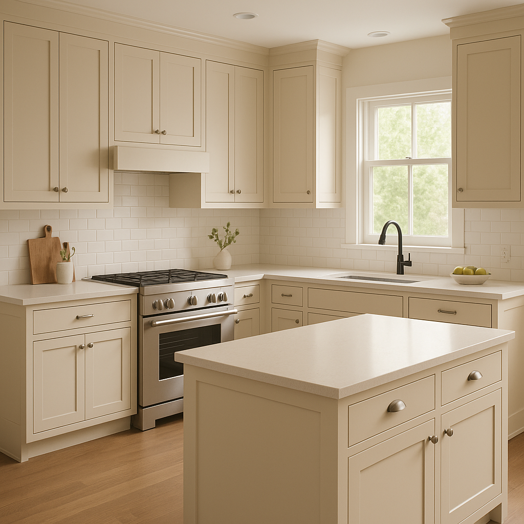 Benjamin Moore Muslin (1037): A Timeless Neutral for Every Space.