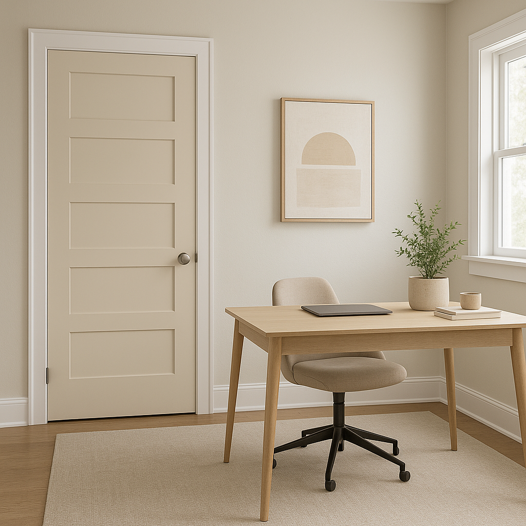 Benjamin Moore Muslin (1037): A Timeless Neutral for Every Space.