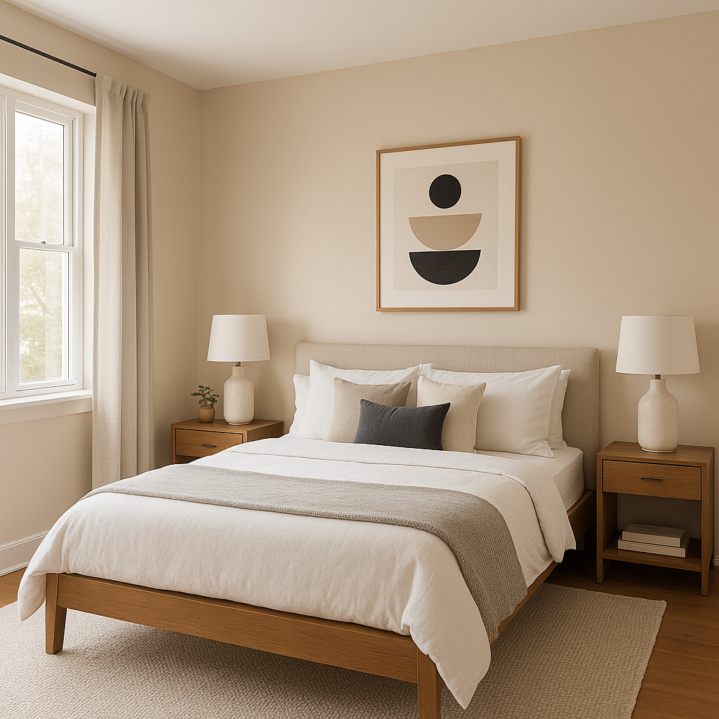 Benjamin Moore Muslin (1037): A Timeless Neutral for Every Space.