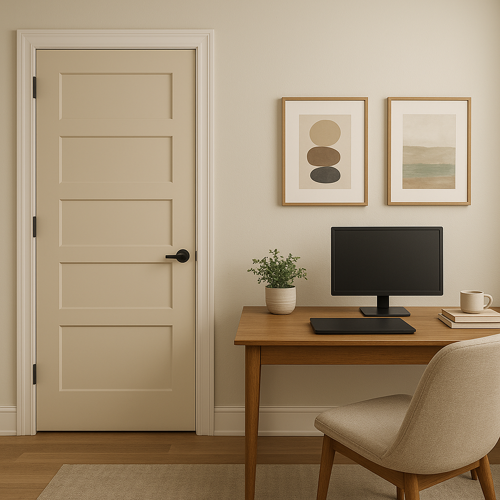 Benjamin Moore Muslin (CC-110): A Timeless Neutral for Sophisticated Spaces.