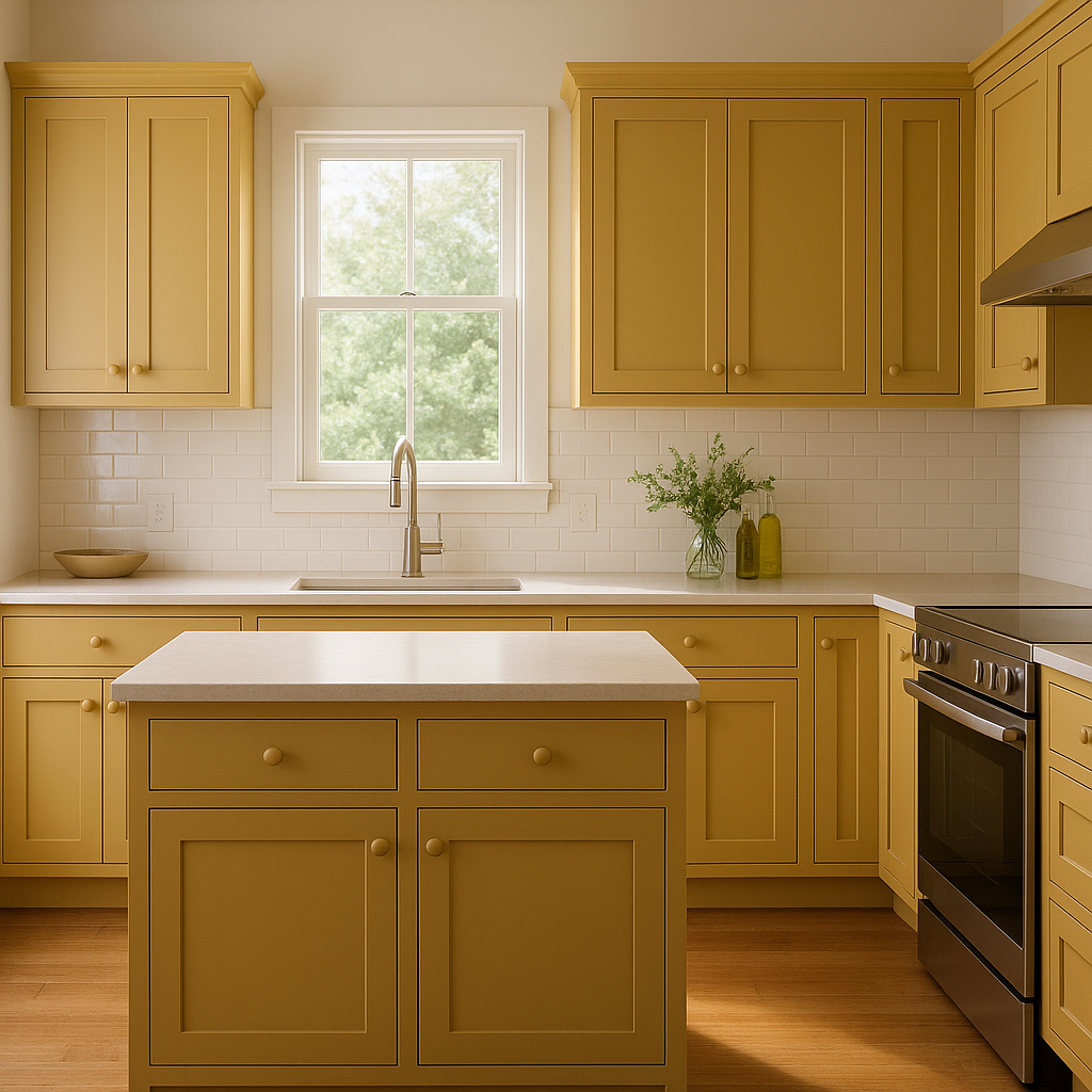 Benjamin Moore Mustard (222): A Bold and Warm Classic.