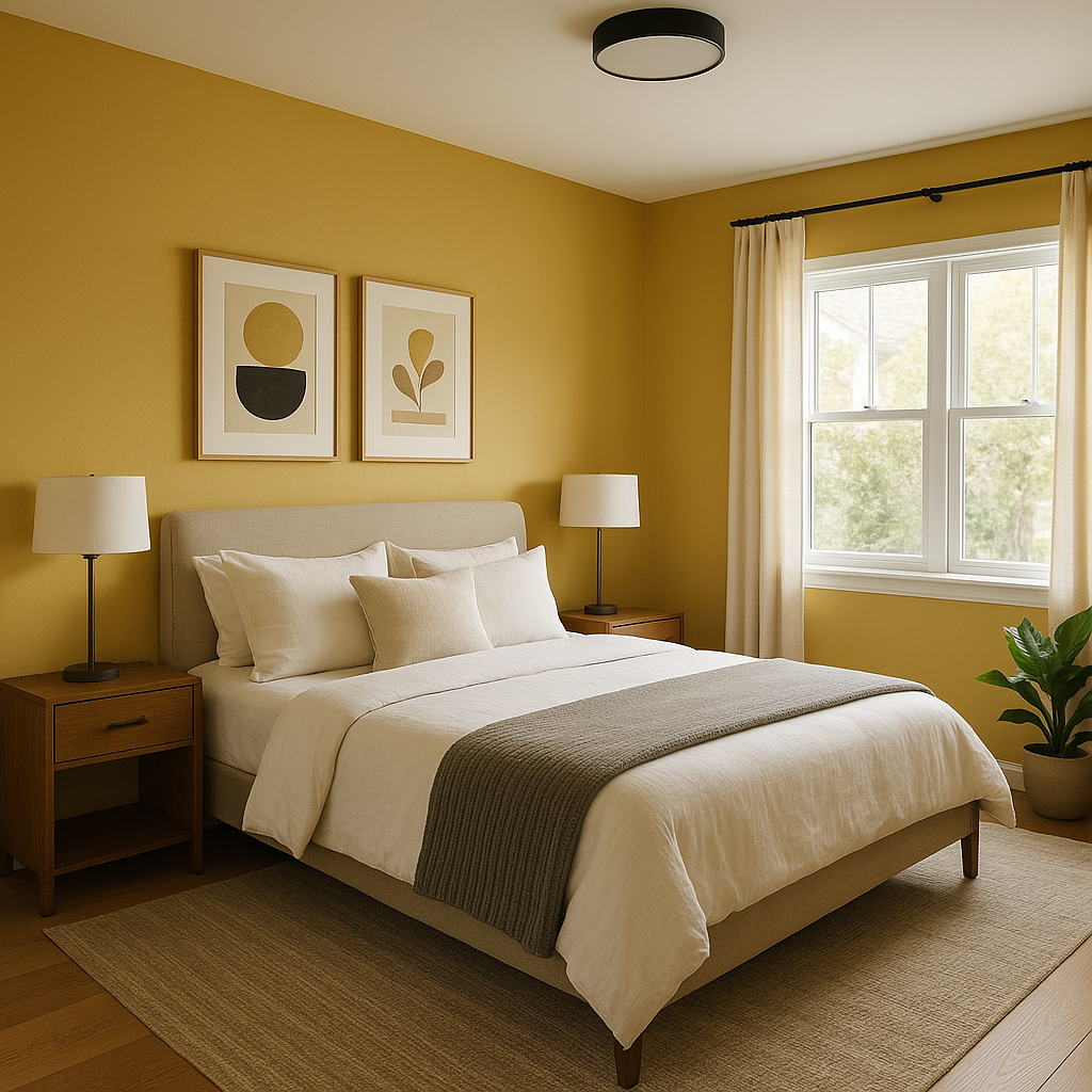 Benjamin Moore Mustard (377): A Warm, Timeless Hue.