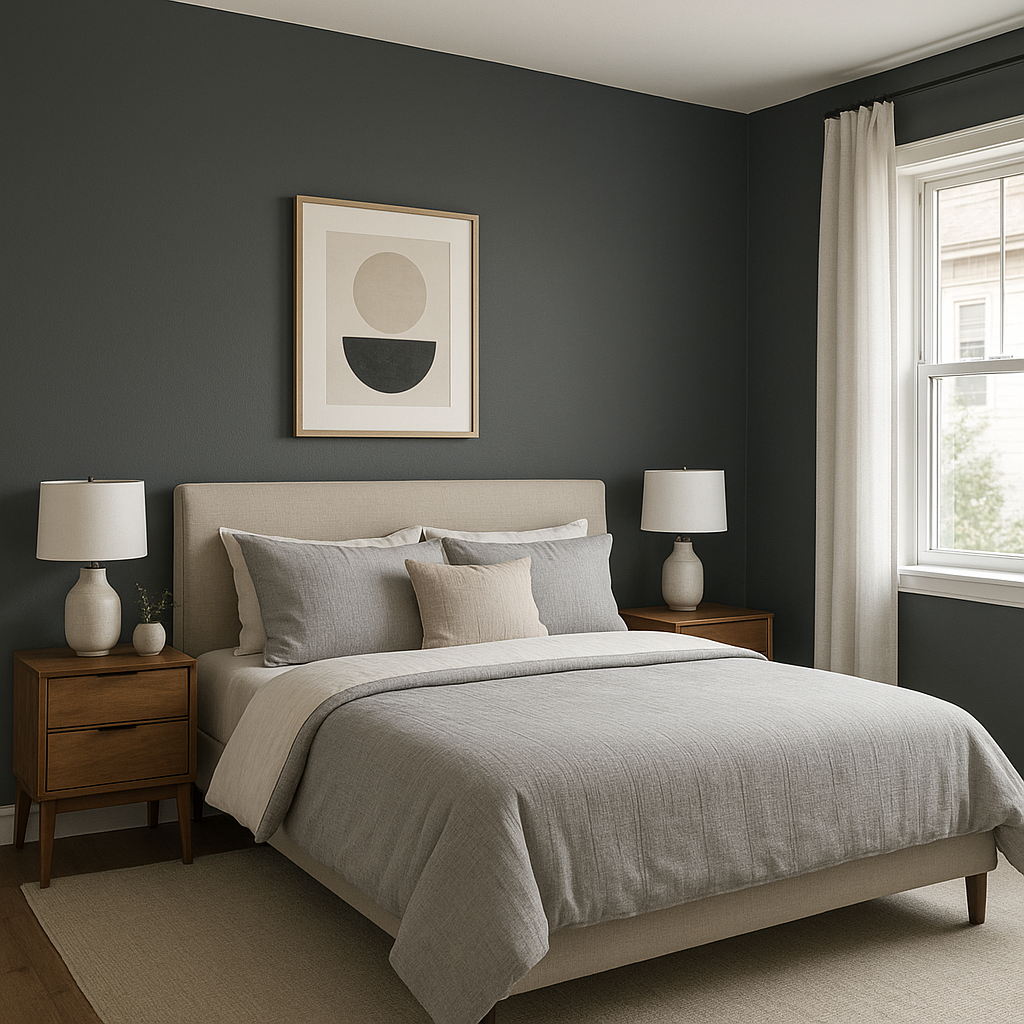 Benjamin Moore Mysterious (AF-565): A Deep, Moody Hue for Sophisticated Spaces.
