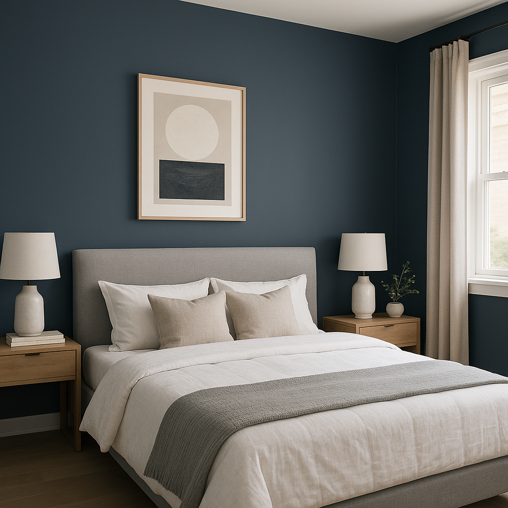 Benjamin Moore Navy (1652): A Timeless and Sophisticated Hue.