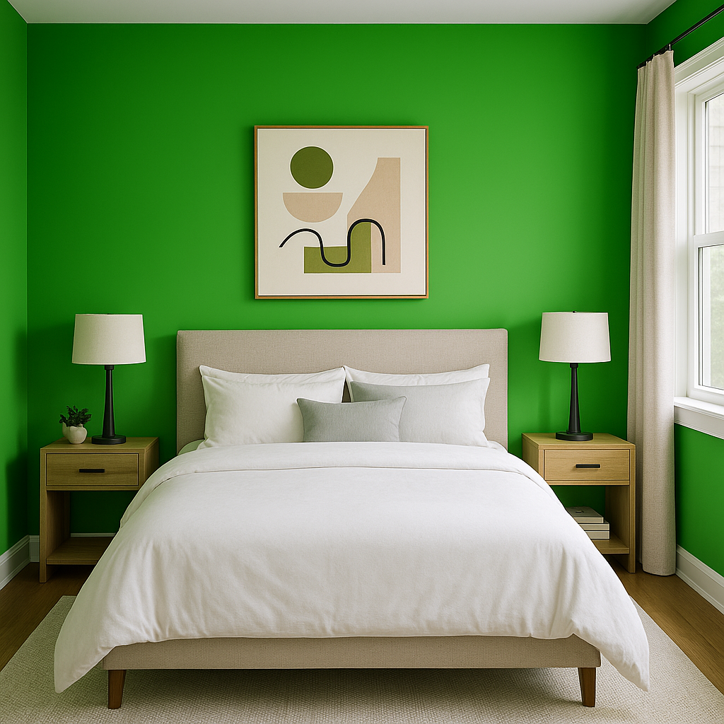 Benjamin Moore Neon (2031-10): A Vibrant Burst of Energy for Your Space.