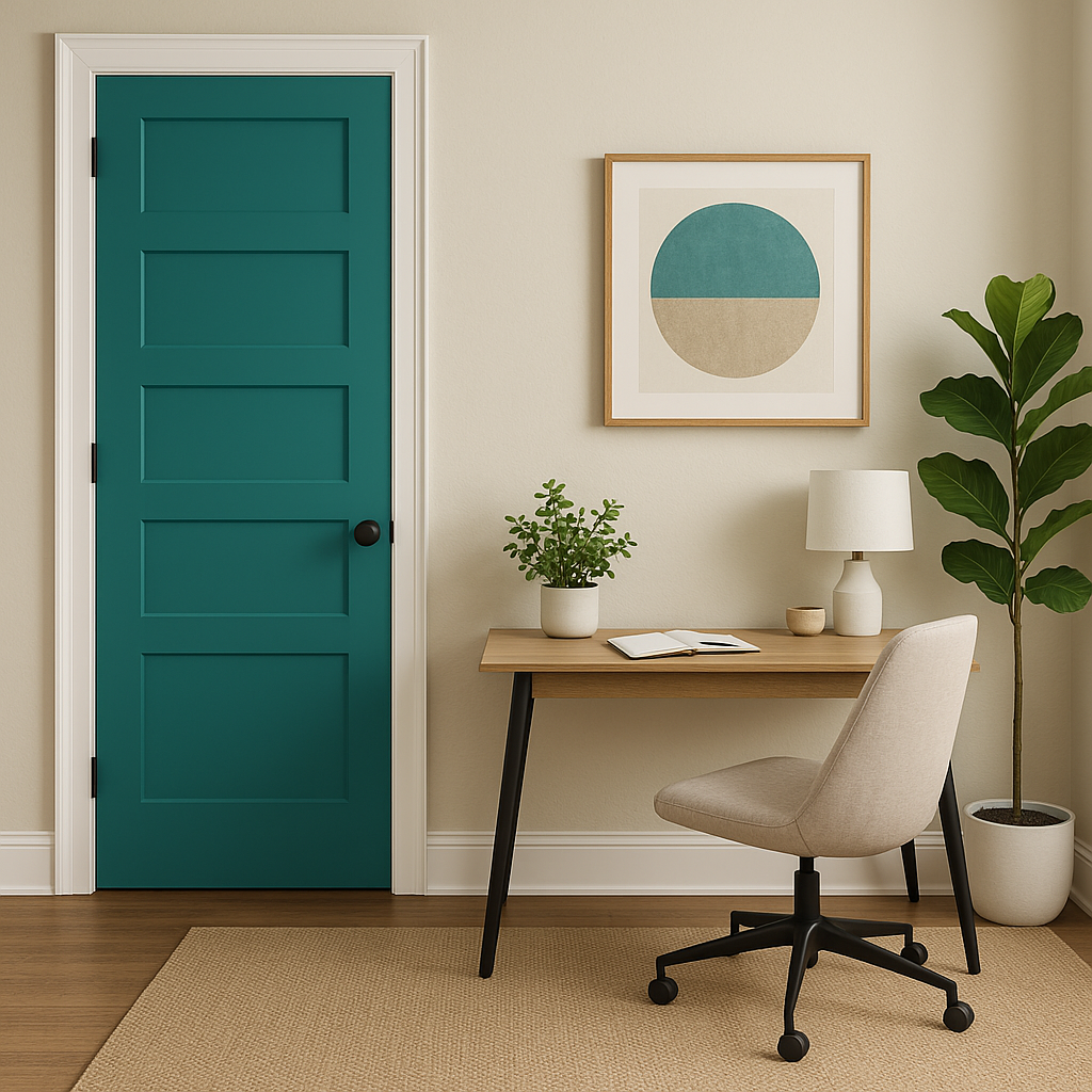 Benjamin Moore Neptune (658): A Deep and Versatile Blue.