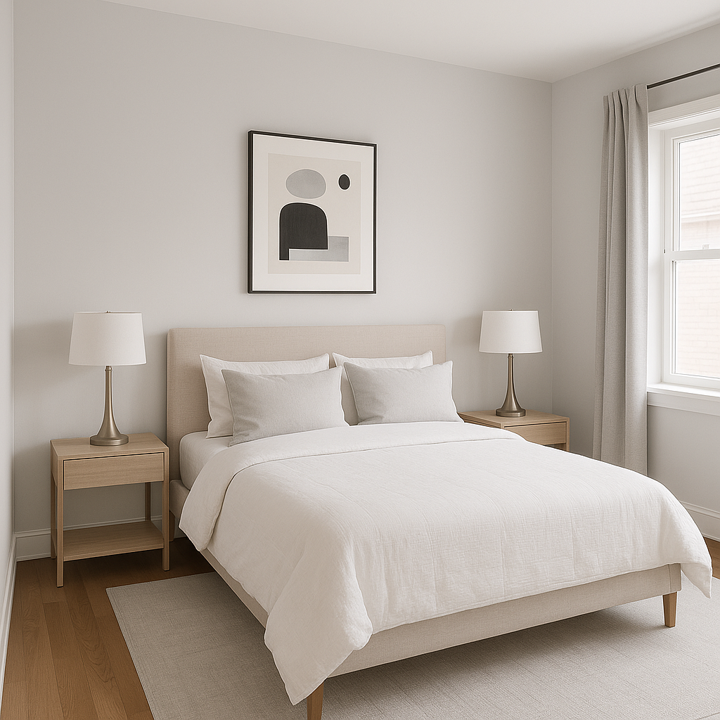 Benjamin Moore New (1444): A Sophisticated Neutral for Timeless Interiors.