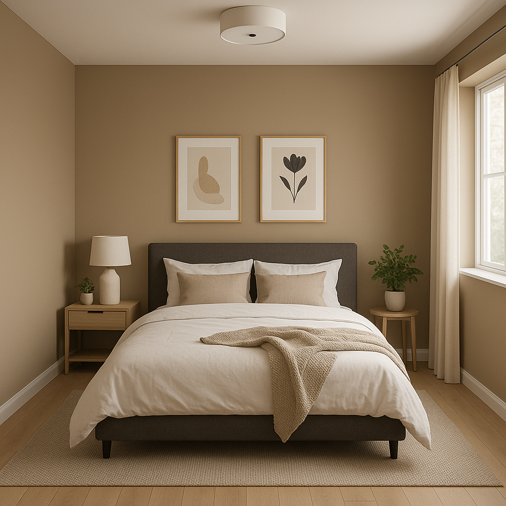 Benjamin Moore New AC-6: A Versatile Neutral for Timeless Spaces.