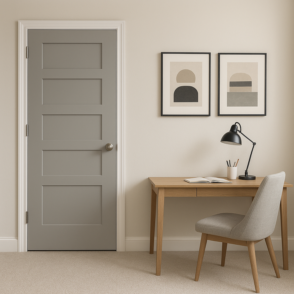 Benjamin Moore Nickel (2119-50): A Versatile Gray with Timeless Appeal.