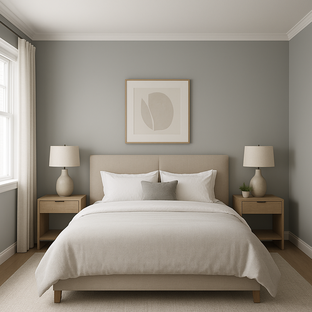 Benjamin Moore Nickel (2119-50): A Versatile Gray with Timeless Appeal.