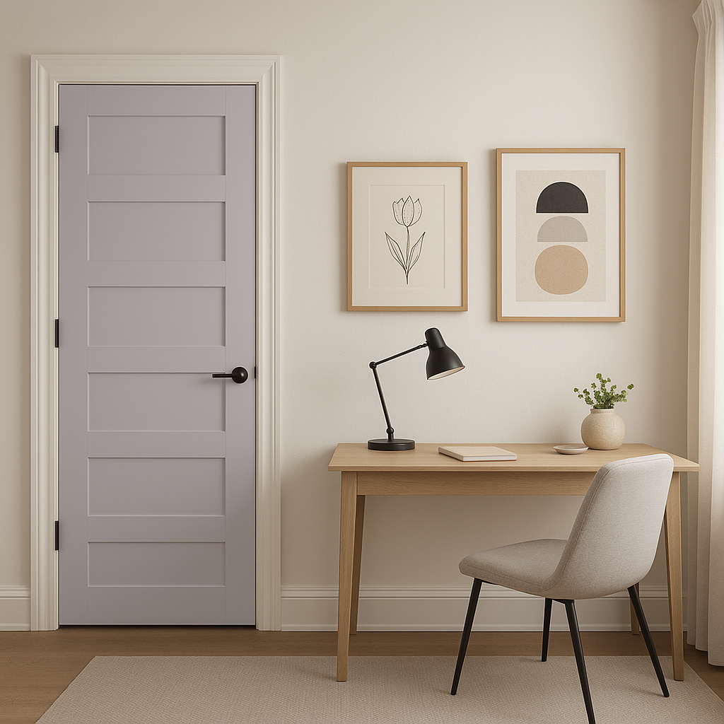 Benjamin Moore Nosegay (1401): A Soft and Serene Lavender Hue.