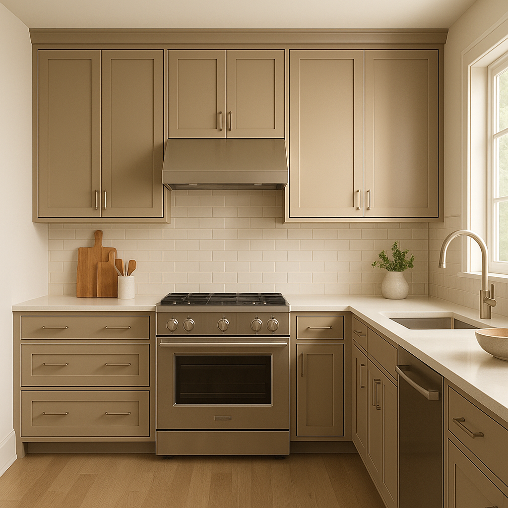 Benjamin Moore Nubuck CC-366: A Timeless Neutral for Sophisticated Interiors.