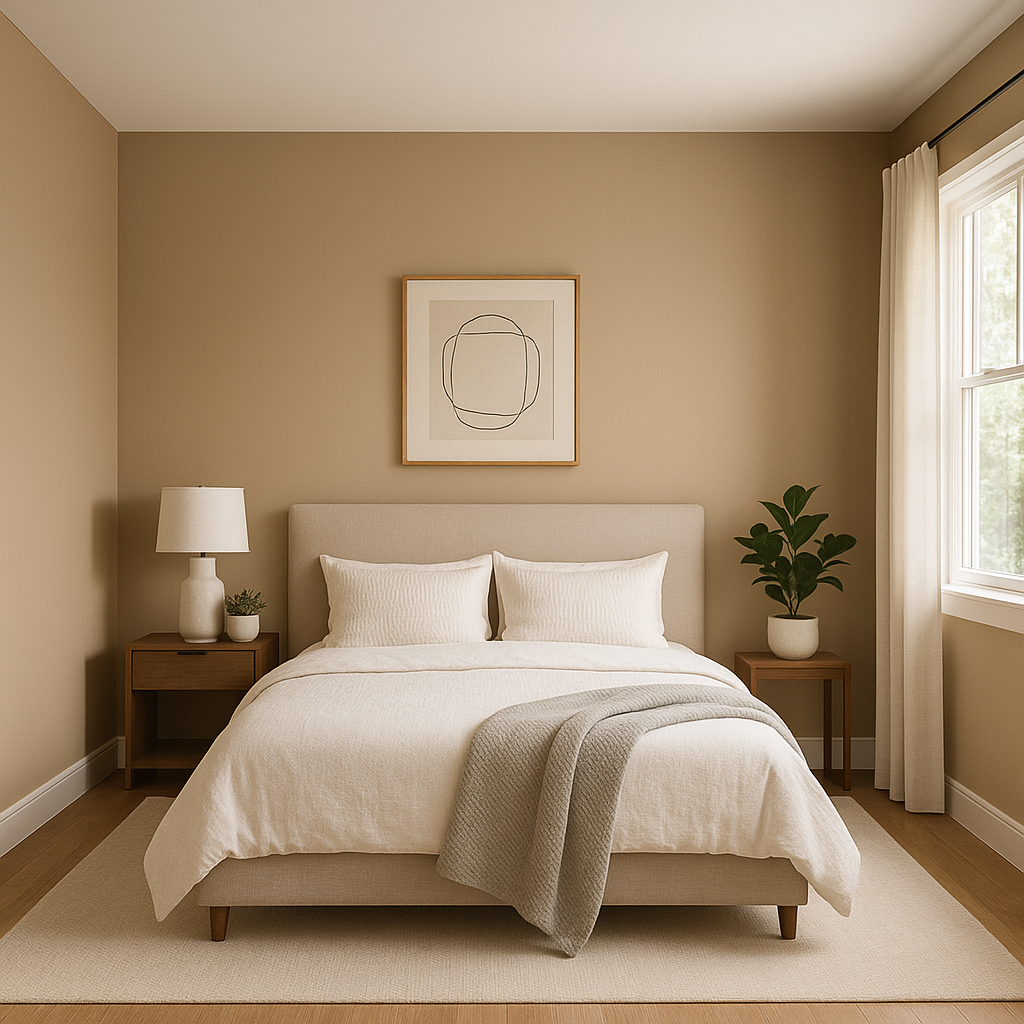 Benjamin Moore Nubuck CC-366: A Timeless Neutral for Sophisticated Interiors.