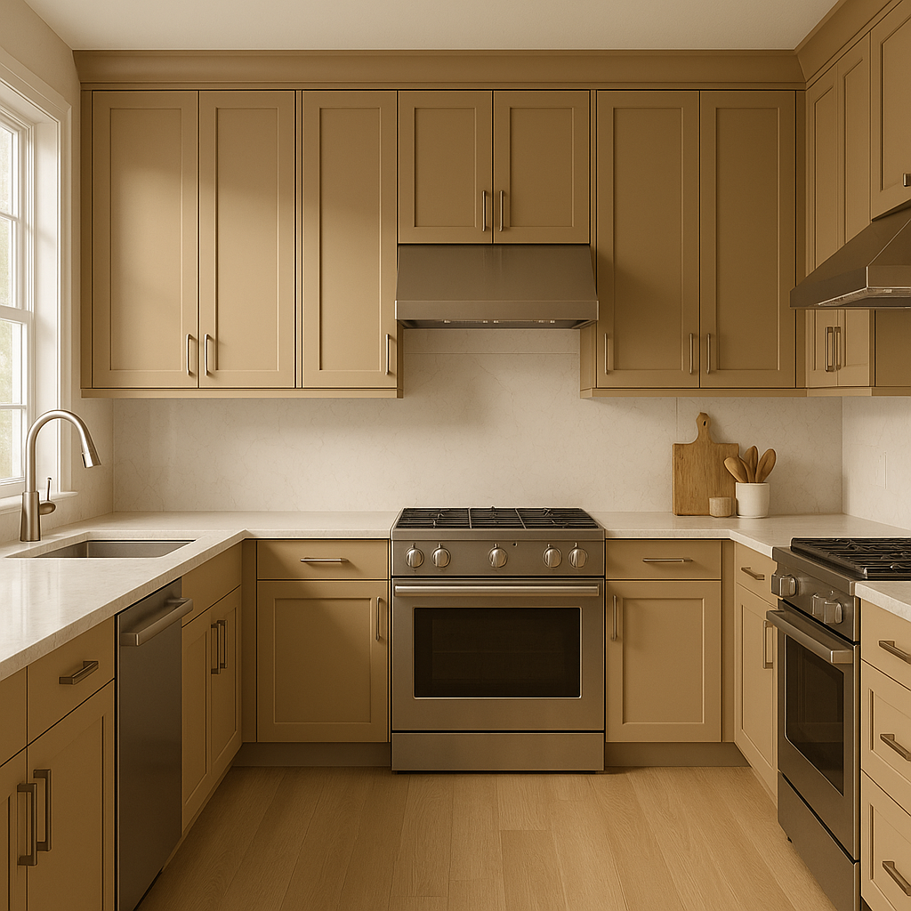 Benjamin Moore Nugget (AC-9): A Timeless Warm Neutral.