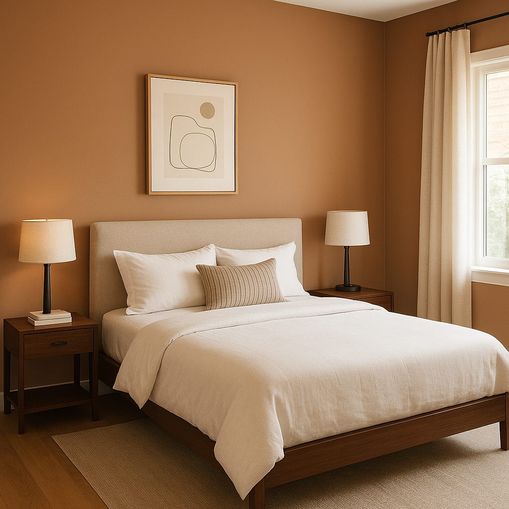 Benjamin Moore Nutmeg (1227): A Warm and Grounding Hue for Any Space.