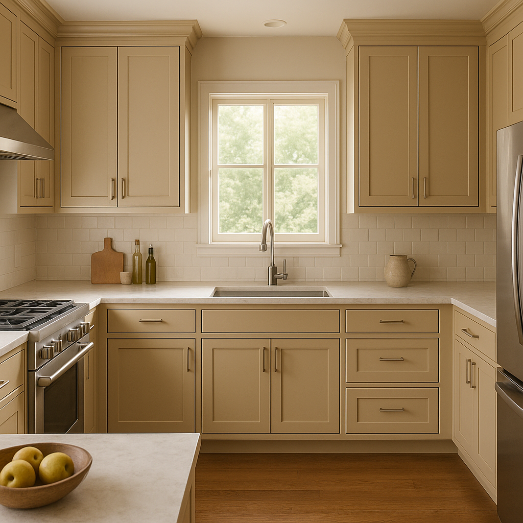 Benjamin Moore Oat (AF-340): A Warm and Versatile Neutral.