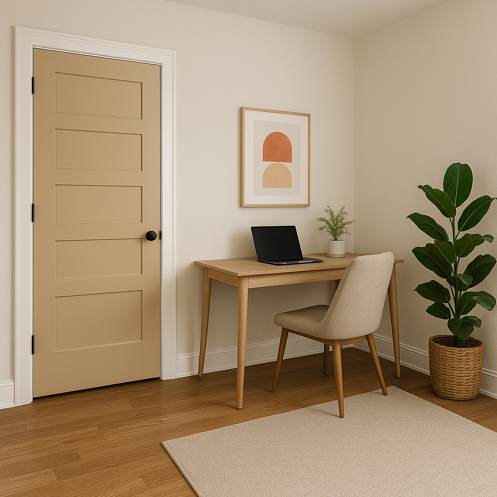 Benjamin Moore Oat (AF-340): A Warm and Versatile Neutral.