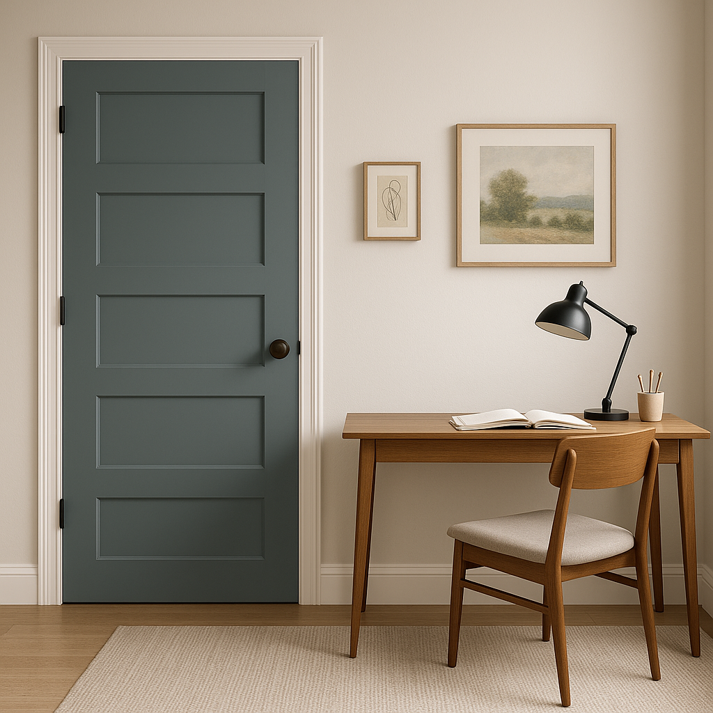 Benjamin Moore Ocean (1630) – A Sophisticated Blue-Grey Hue for Timeless Interiors.
