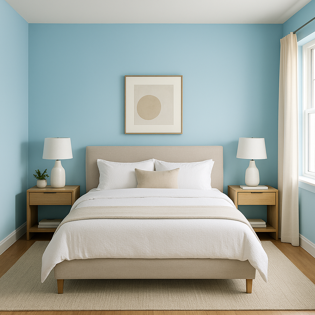 Benjamin Moore Ocean (2058-60): A Vibrant Blue with Endless Possibilities.
