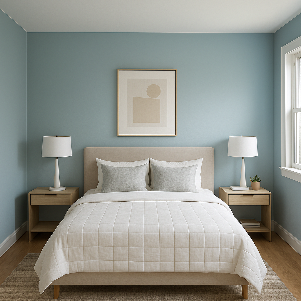 Benjamin Moore Ocean (718): A Serene and Sophisticated Blue.
