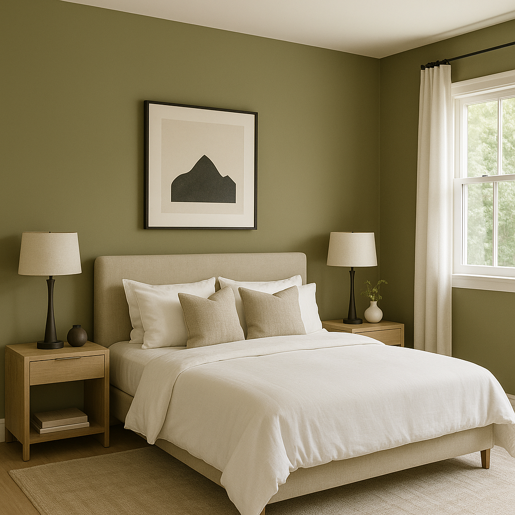 Benjamin Moore Olive (2143-30): A Timeless, Earthy Green.