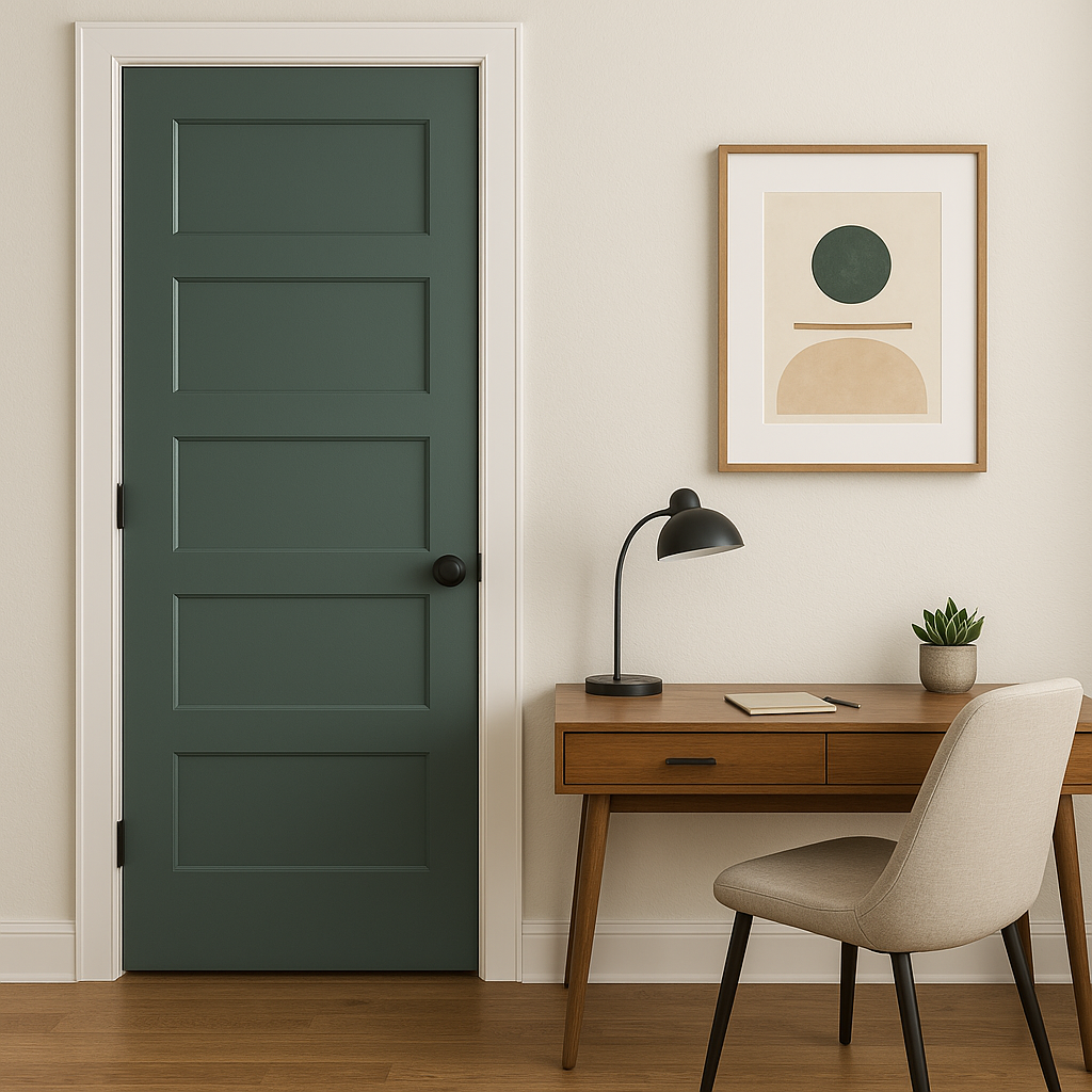 Benjamin Moore Olympus 679: A Versatile, Earthy Green.