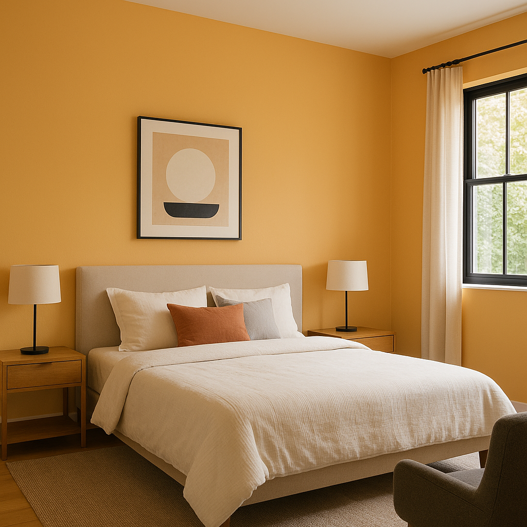 Benjamin Moore Orange (166): A Vibrant and Timeless Hue for Bold Interiors.