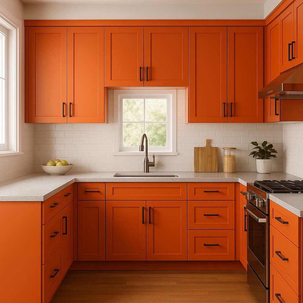 Benjamin Moore Orange (2011-10): A Vibrant Hue That Commands Attention.