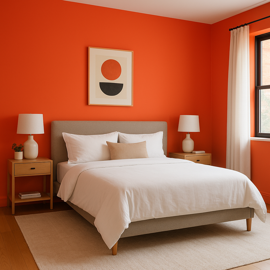 Benjamin Moore Orange (2011-10): A Vibrant Hue That Commands Attention.