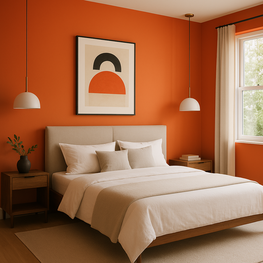 Benjamin Moore Orange (2013-20): A Vibrant Burst of Energy for Your Space.