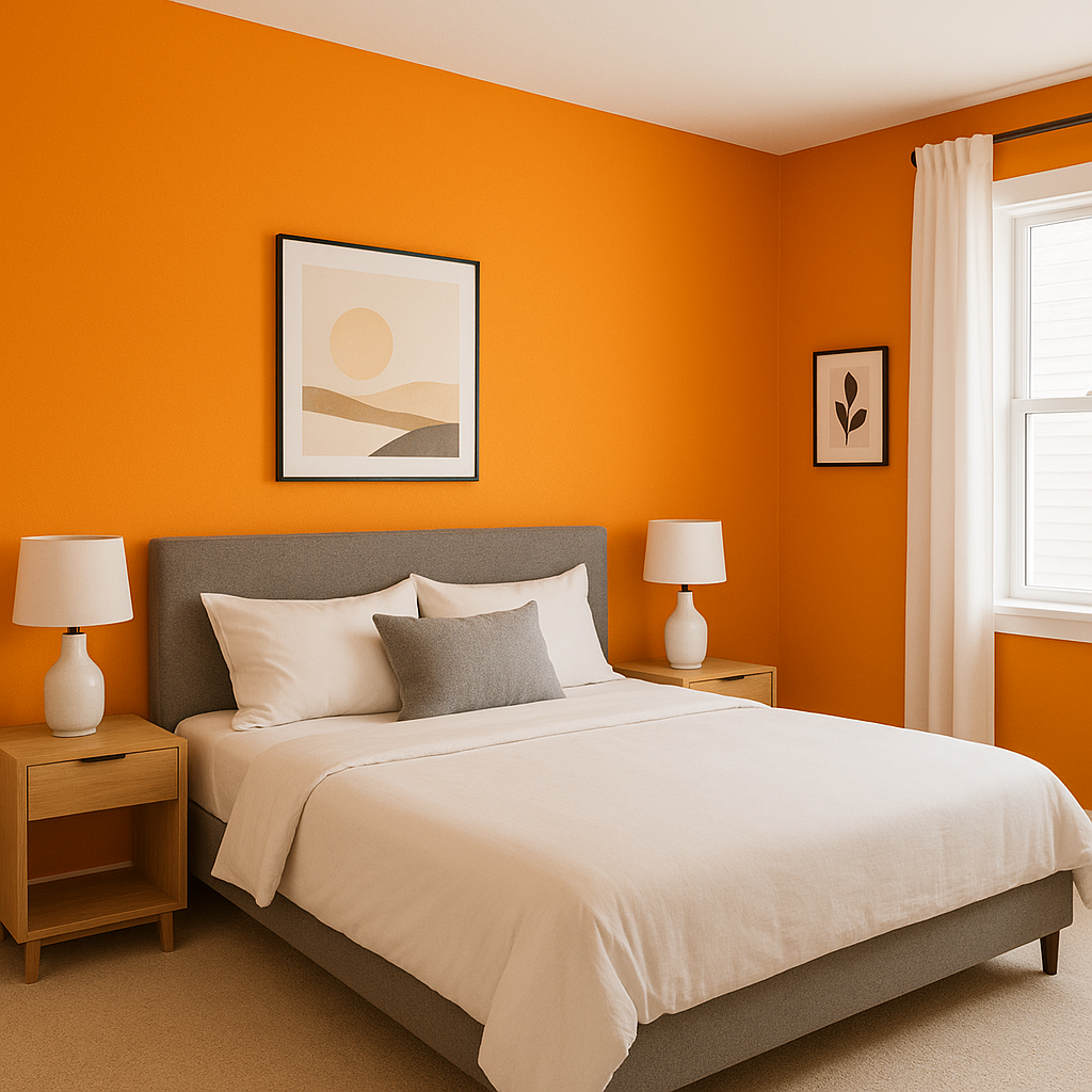 Benjamin Moore Orange (2017-10): A Bold and Energizing Hue.