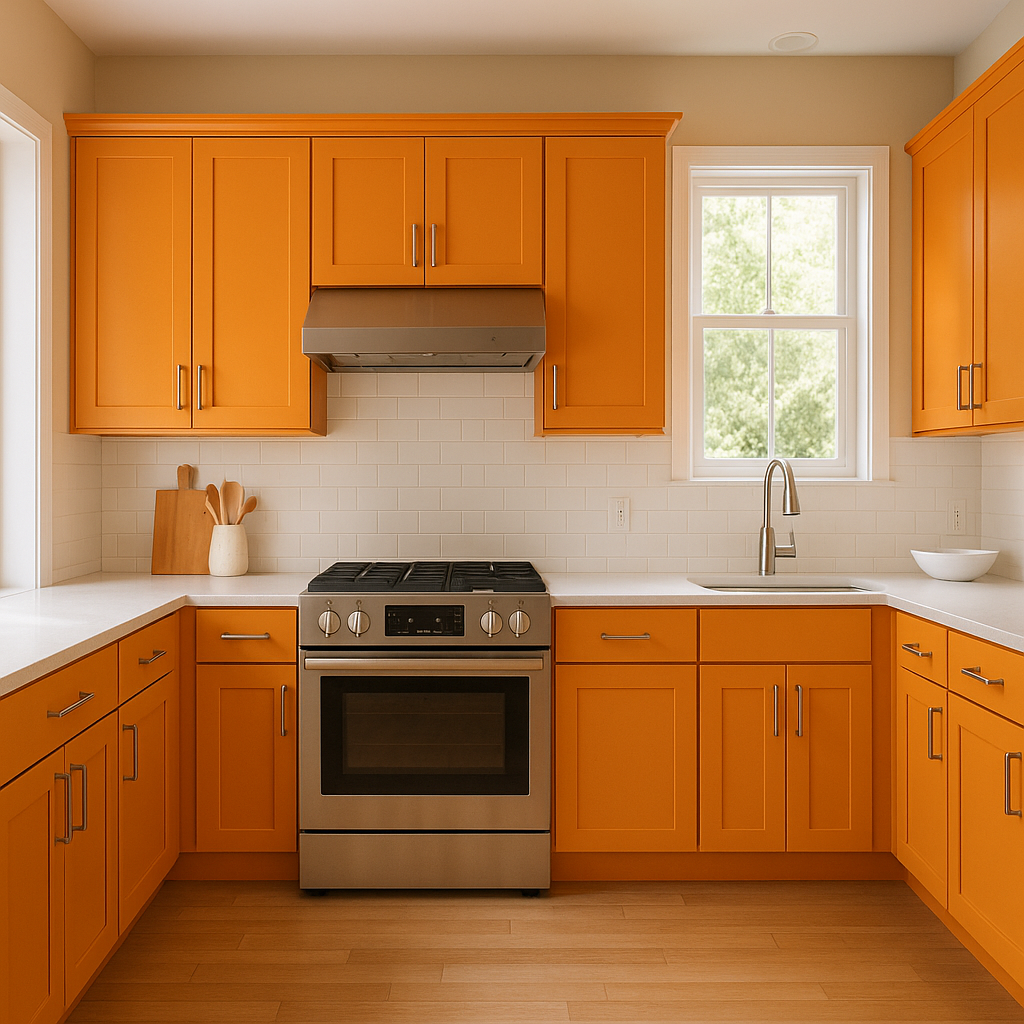 Benjamin Moore Orange (2018-10): A Vibrant Burst of Energy.