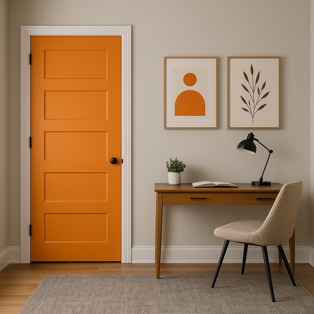 Benjamin Moore Orange (2018-10): A Vibrant Burst of Energy.