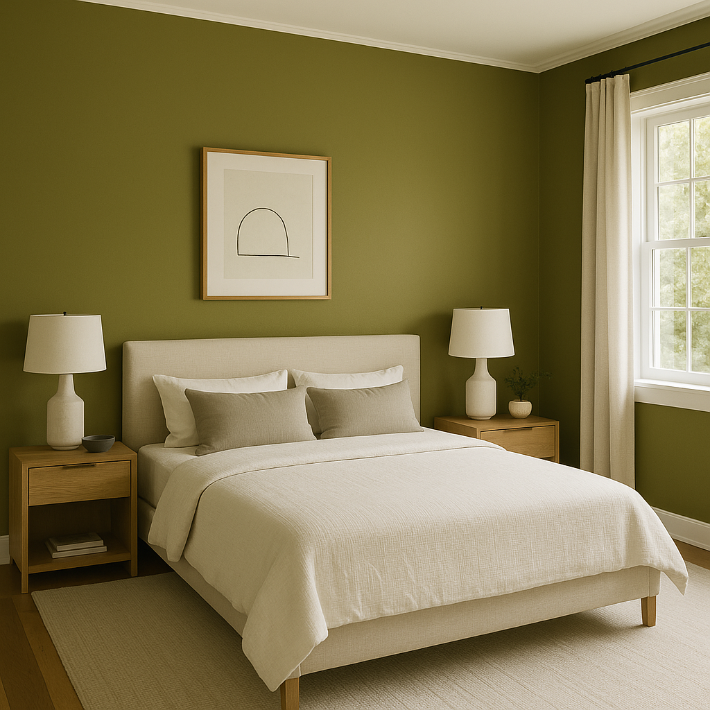 Benjamin Moore Oregano (2147-10): A Rich, Earthy Green That Grounds Any Space.